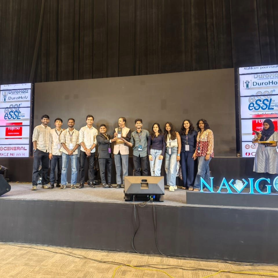 Student Project “MOBIUS ONE” Earns Best Next Gen Vision Award at NAVIG8 Hyderabad 2026
